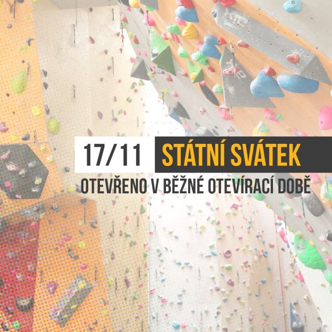 V pondělí 17. 11. máme otevřeno jako v běžný pracovní den – od 8 do 22h. Máme pro vás nové cesty, které čekají na...